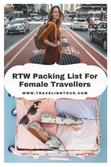 RTW Packing List RTW Packing List