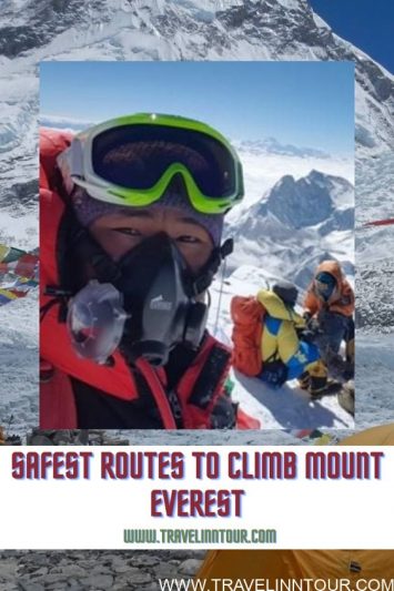 routes to climb Mount Everest Pin routes to climb - Pin