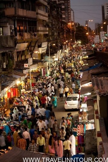 Mumbai Street Crowd