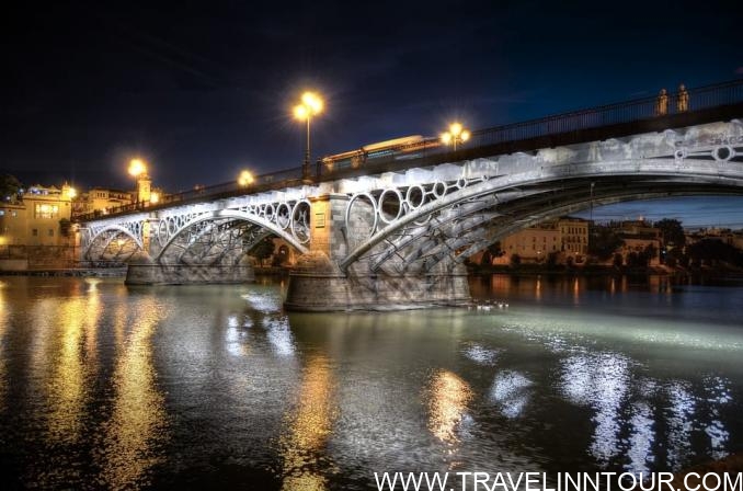 Triana Bridge Seville, Spain