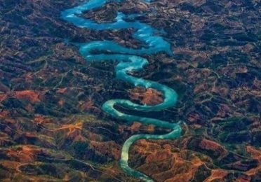 blue dragon river, Portugal