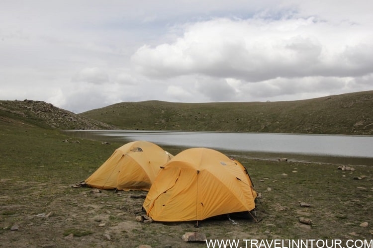 Camping at Rush Lake 