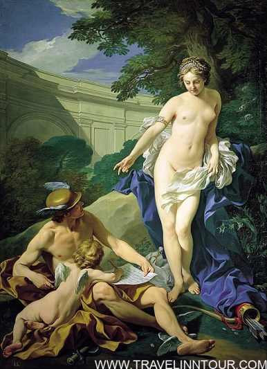 Royal Academy of Fine Arts Venus Mercury and Love Louis Michel van Loo 1748