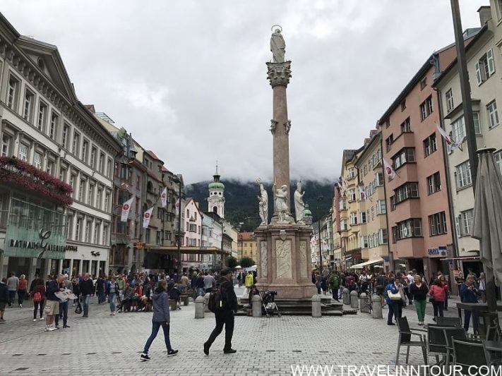 St. Annes Column Innsbruck LandMark St. Annes Column Innsbruck LandMark