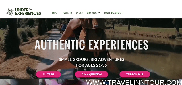 Under30Experiences group travel for young adults