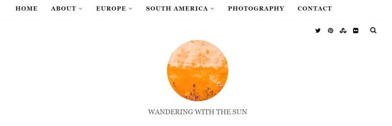 WANDERING WITH THE SUN run by Arunas 1