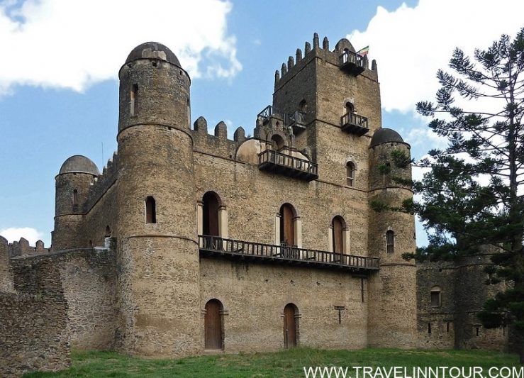 Fasilides Palace in the Fasil Ghebbi Gondar