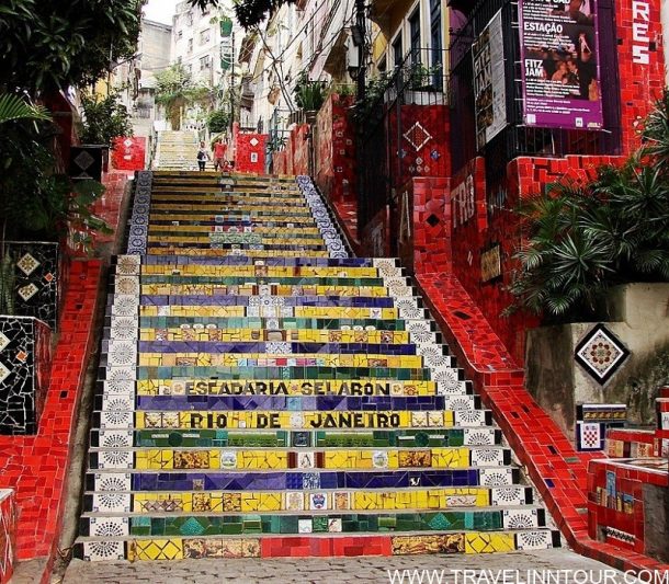 Selaron Schritte Rio de Janeiro