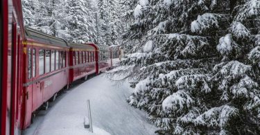 Bernina Express in Switzerland