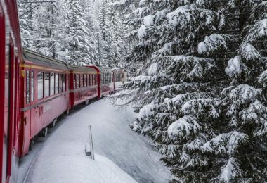 Bernina Express in Switzerland