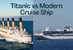 Titanic vs Modern Cruise Ship