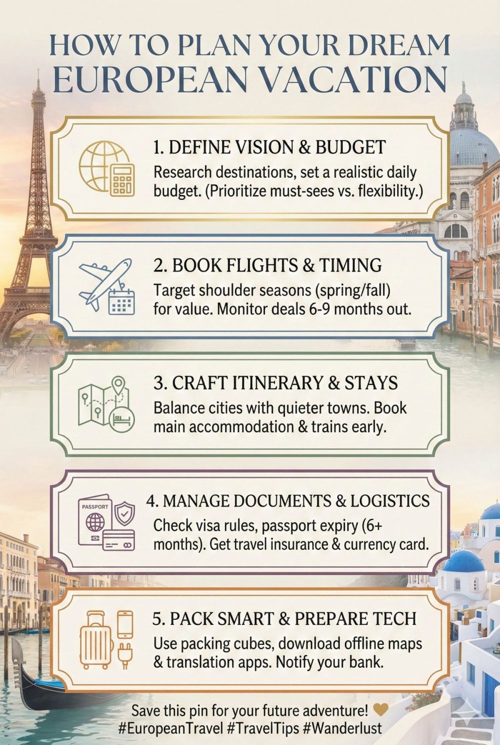 European Vacation Planning A Step by Step Guide