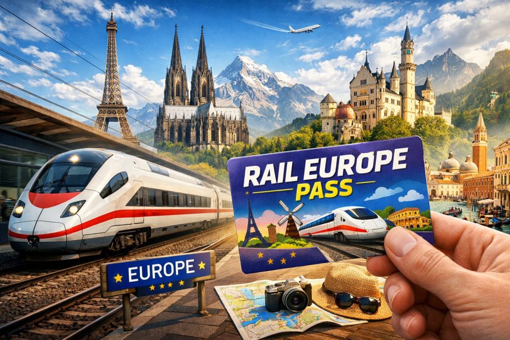 benefit from a Rail Europe Pass