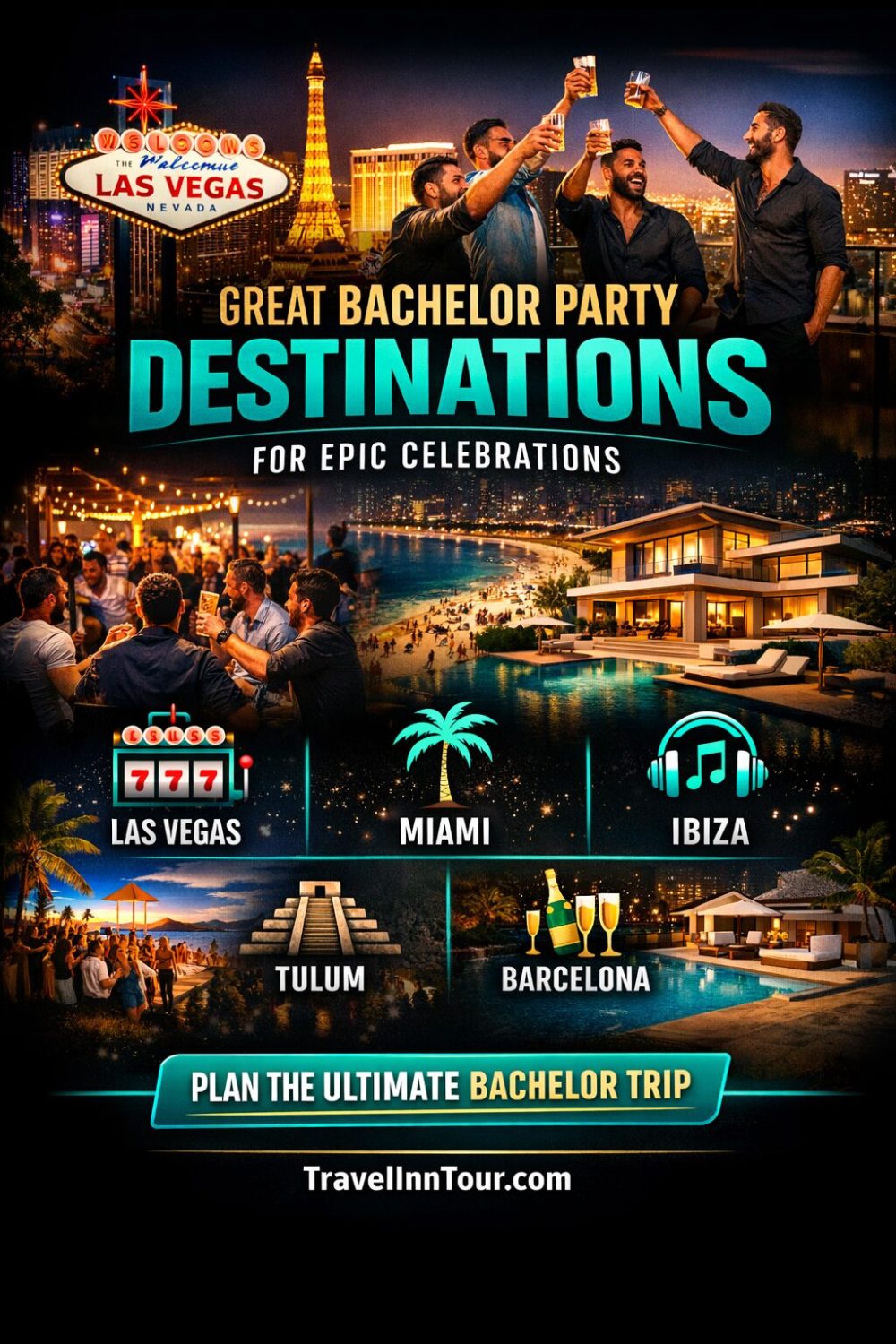 Great Bachelor PartyDestinations for Epic Celebrations