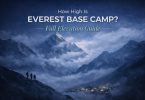How High Is Everest Base Camp Full Elevation Guide