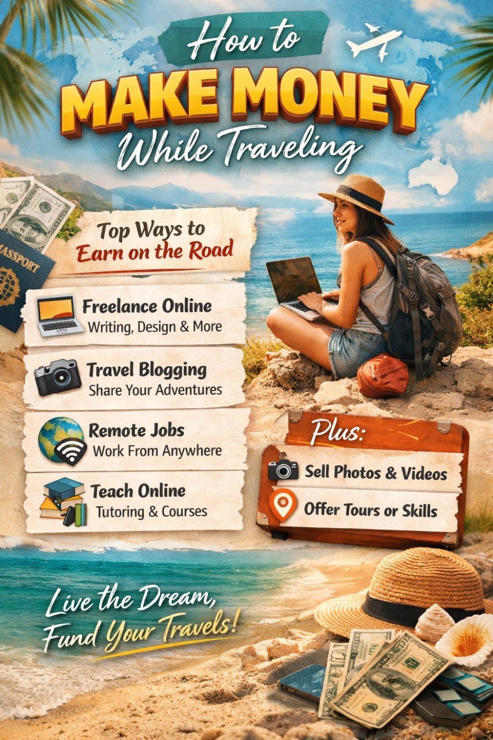 How to Make Money While Traveling Solo