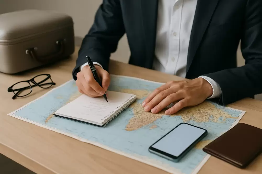 how to plan a trip itinerary that works