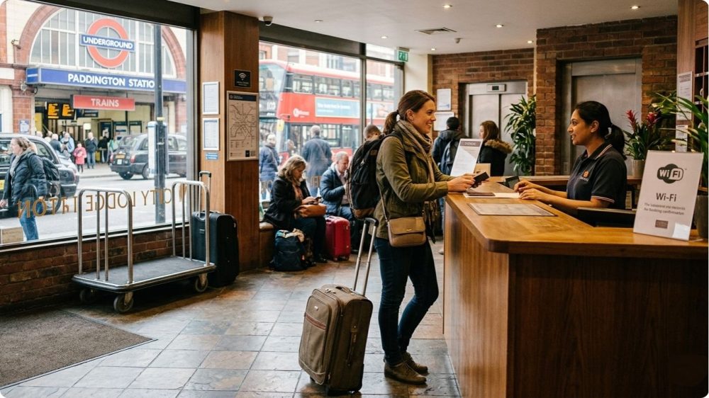 Book hotels based on convenience