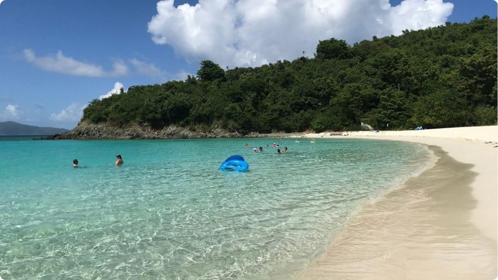 Trunk Bay St John top 10 beaches in the Caribbean