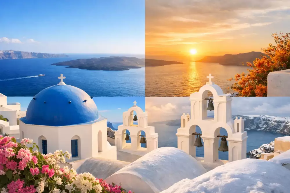 Best Time to Visit Santorini Greece by Season
