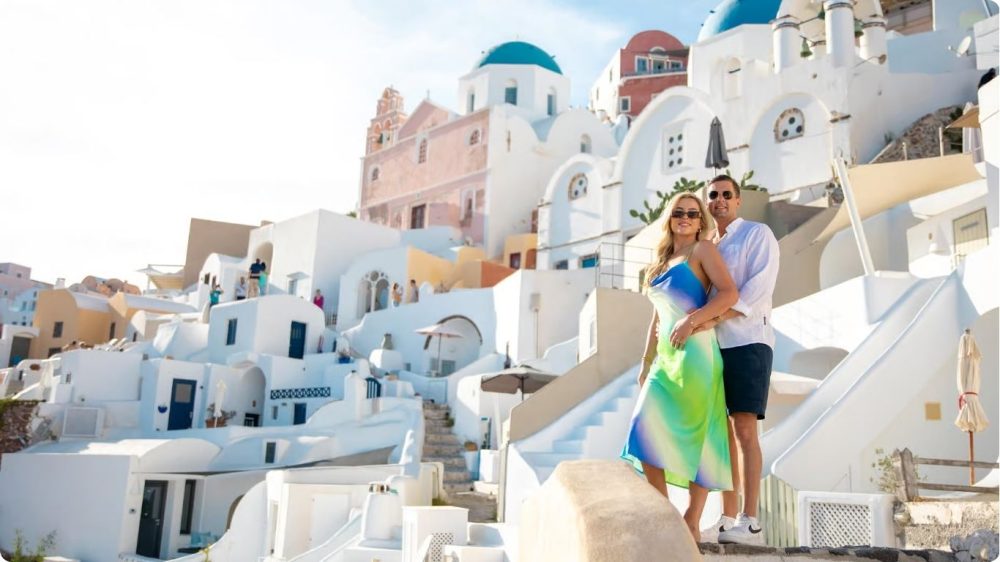 honeymooners and couples Best Time to Visit Santorini Greece by Season