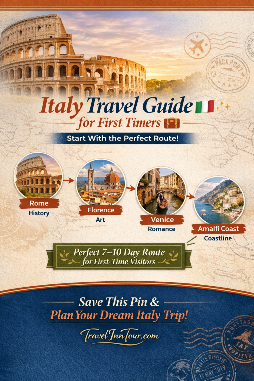 Italy Travel Guide for First Timers: Start With the Right Route